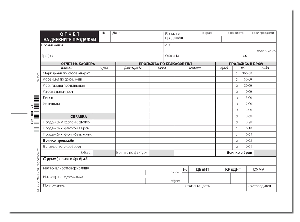 Отчет на дневните продажби, 2/3 А4 блок, 100 листа