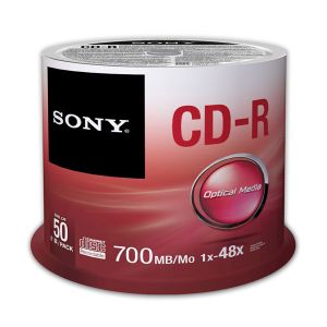 CD-R Sony 48x 700 MB 50 