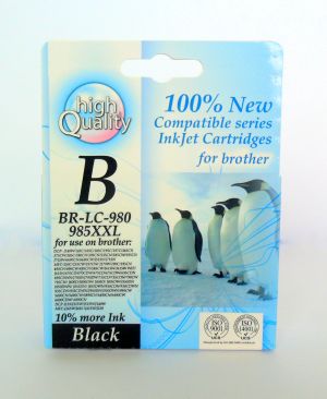 BROTHER Съвместим LC-980BK Ink Cartridge for 