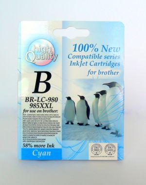 BROTHER Съвместим LC-980C Ink Cartridge for 