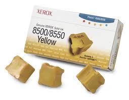 Изкупуване на консуматив за XEROX Phaser 8500/8550 3 Sticks Yellow (3K pages)
